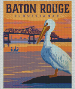 Louisiana Baton Rouge Diamond Paintings