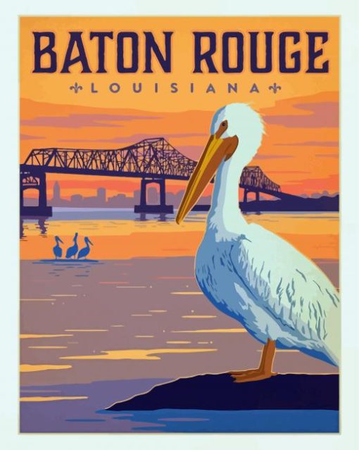 Louisiana Baton Rouge Diamond Painting