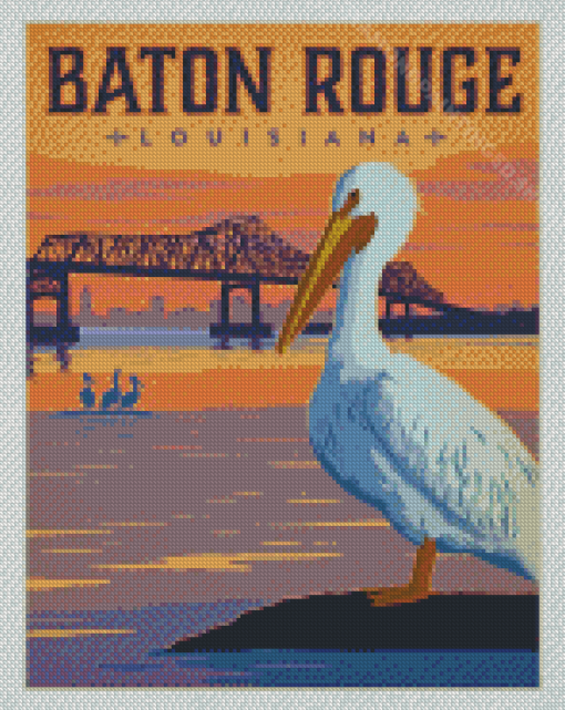 Louisiana Baton Rouge Diamond Paintings