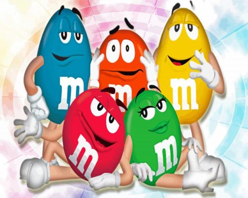 M And Ms Sweet Candies Diamond Painting