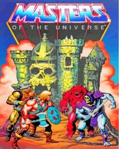 Masters Of The Universe Poster Diamond Painting