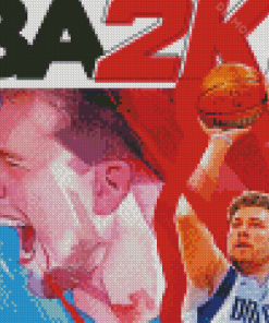 NBA 2k Basketball Video Game Diamond Paintings