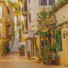 Nafplio City Streets Diamond Paintings