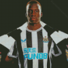 Newcastle United Footballer Garang Kuol Diamond Paintings