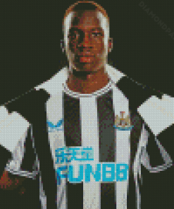 Newcastle United Footballer Garang Kuol Diamond Paintings