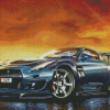 Nissan R35 Car Diamond Paintings