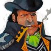 One Piece Capone Bege Diamond Painting