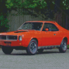 Orange Javelin AMX Diamond Paintings