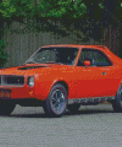 Orange Javelin AMX Diamond Paintings