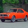 Orange Javelin AMX Diamond Painting