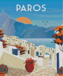 Paros Poster Diamond Paintings