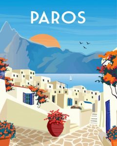 Paros Poster Diamond Painting