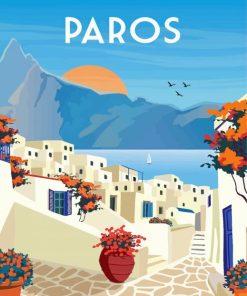 Paros Poster Diamond Painting