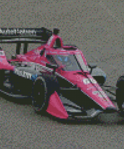 Pink Indycar Diamond Paintings