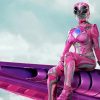 Pink Mighty Morphin Power Rangers Diamond Painting