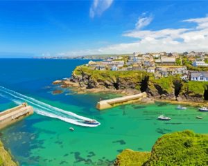 Port Isaac Village Diamond Painting