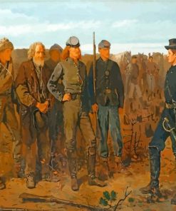 Prisoners From The Front Winslow Homer Diamond Painting