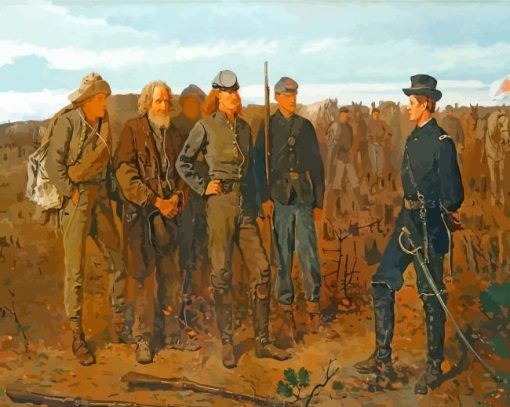 Prisoners From The Front Winslow Homer Diamond Painting