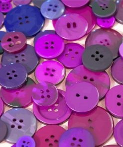Purple Buttons Diamond Painting