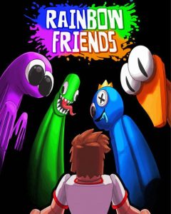 Rainbow Friends Poster Diamond Painting