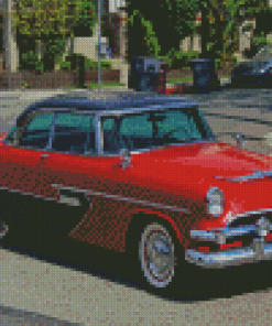 Red 1956 Dodge Diamond Paintings