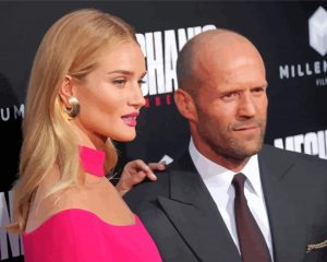 Rosie Huntington With Jason Statham Diamond Painting