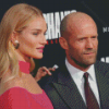 Rosie Huntington With Jason Statham Diamond Paintings