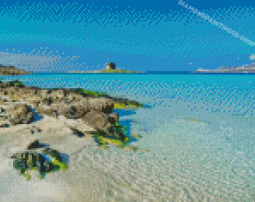 Sardinia Island Seascape Diamond Paintings