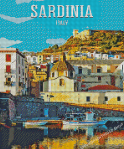 Sardinia Italy Poster Diamond Paintings