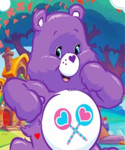 Share Bear Cartoon Character Diamond Painting
