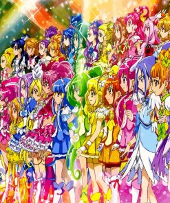 Smile PreCure Characters Diamond Painting