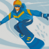 Snowboarding Diamond Paintings