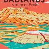 South Dakota Badlands National Park Poster Diamond Painting