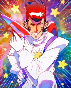 Space Dandy Character Diamond Painting