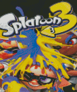 Splatoon 3 Video Game Diamond Paintings