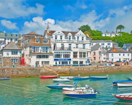 St Mawes Harbour Diamond Painting