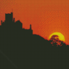 St Michael's Mount Silhouette Diamond Paintings