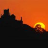 St Michael's Mount Silhouette Diamond Painting