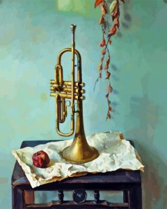 Still Life Trumpet Diamond Painting