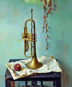 Still Life Trumpet Diamond Painting