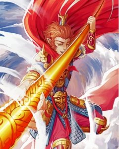 Sun Wukong Supernatural Monkey Diamond Painting