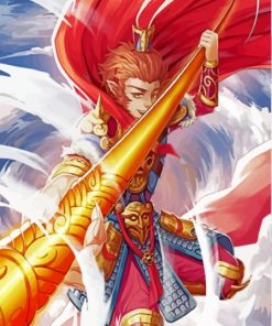 Sun Wukong Supernatural Monkey Diamond Painting