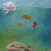 Surrealist Flowers Woman Diamond Paintings