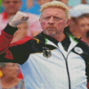 Tennis Player Boris Becker Diamond Paintings