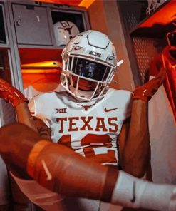 Texas Longhorns Player Diamond Painting