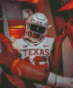 Texas Longhorns Player Diamond Paintings