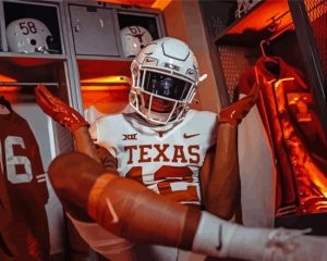 Texas Longhorns Player Diamond Painting