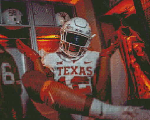 Texas Longhorns Player Diamond Paintings