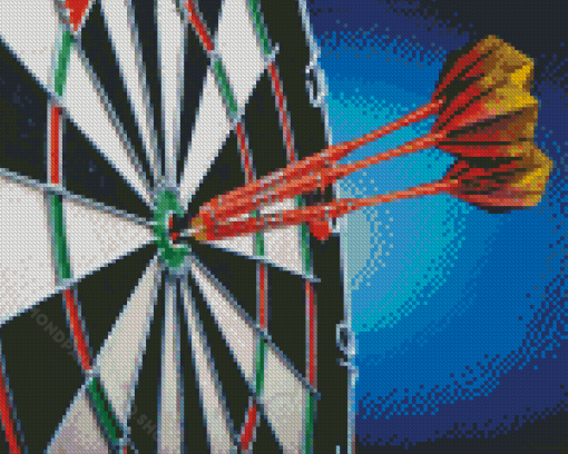 The Dart Board Diamond Paintings