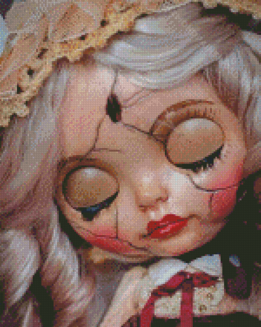 The Gothic Broken Doll Diamond Paintings